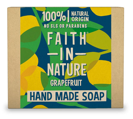 Faith in Nature Grapefruit Soap 100g - Greenlands Health Store