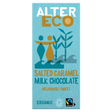 AlterEco Organic Milk Chocolate Salted Caramel 100g - Greenlands Health Store