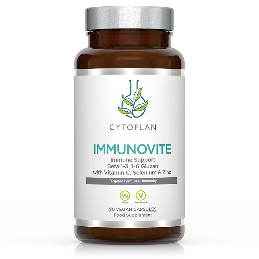 Immunovite: Beta Glucan 250mg 90 capsules - Greenlands Health Store