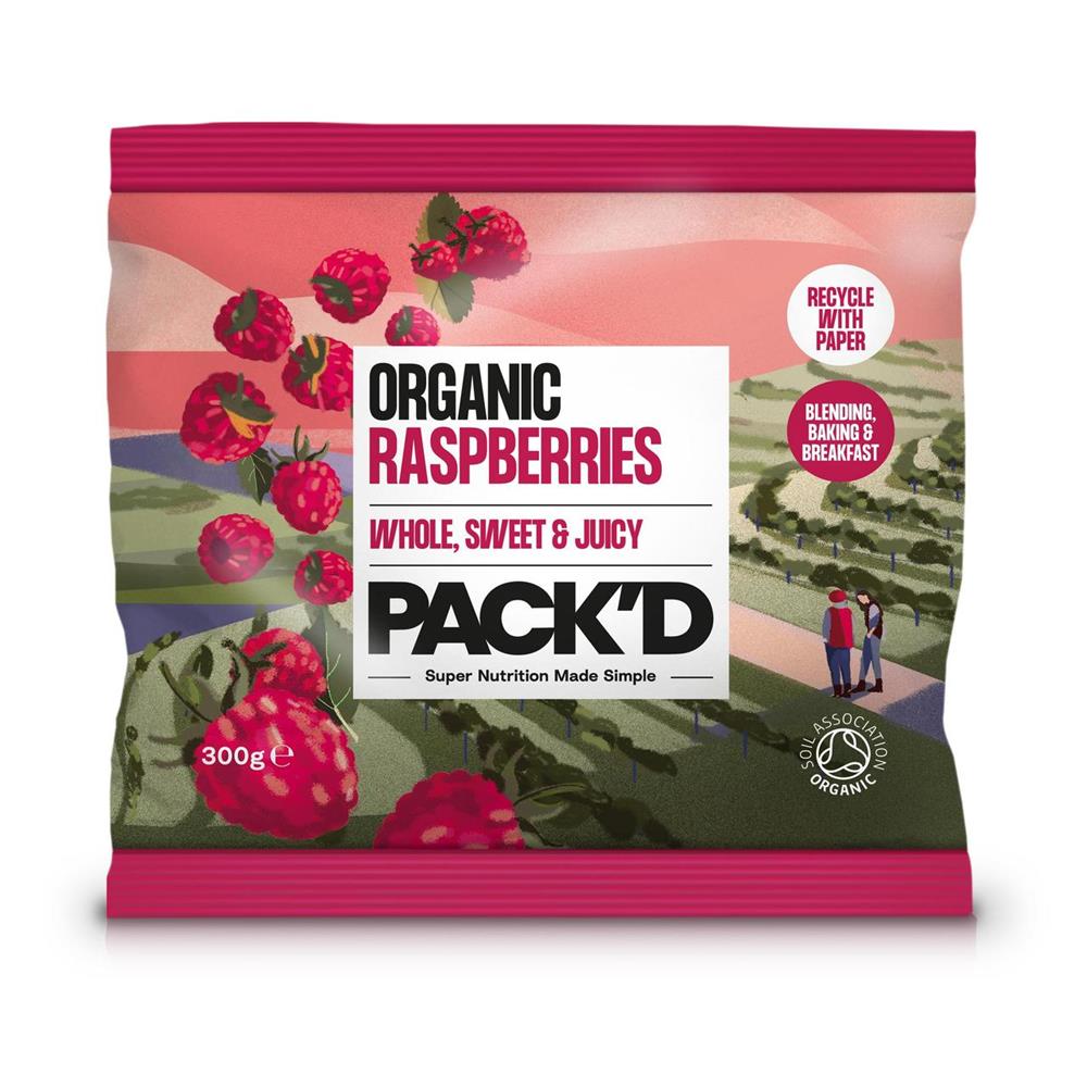Organic Raspberries 300g - Greenlands Health Store