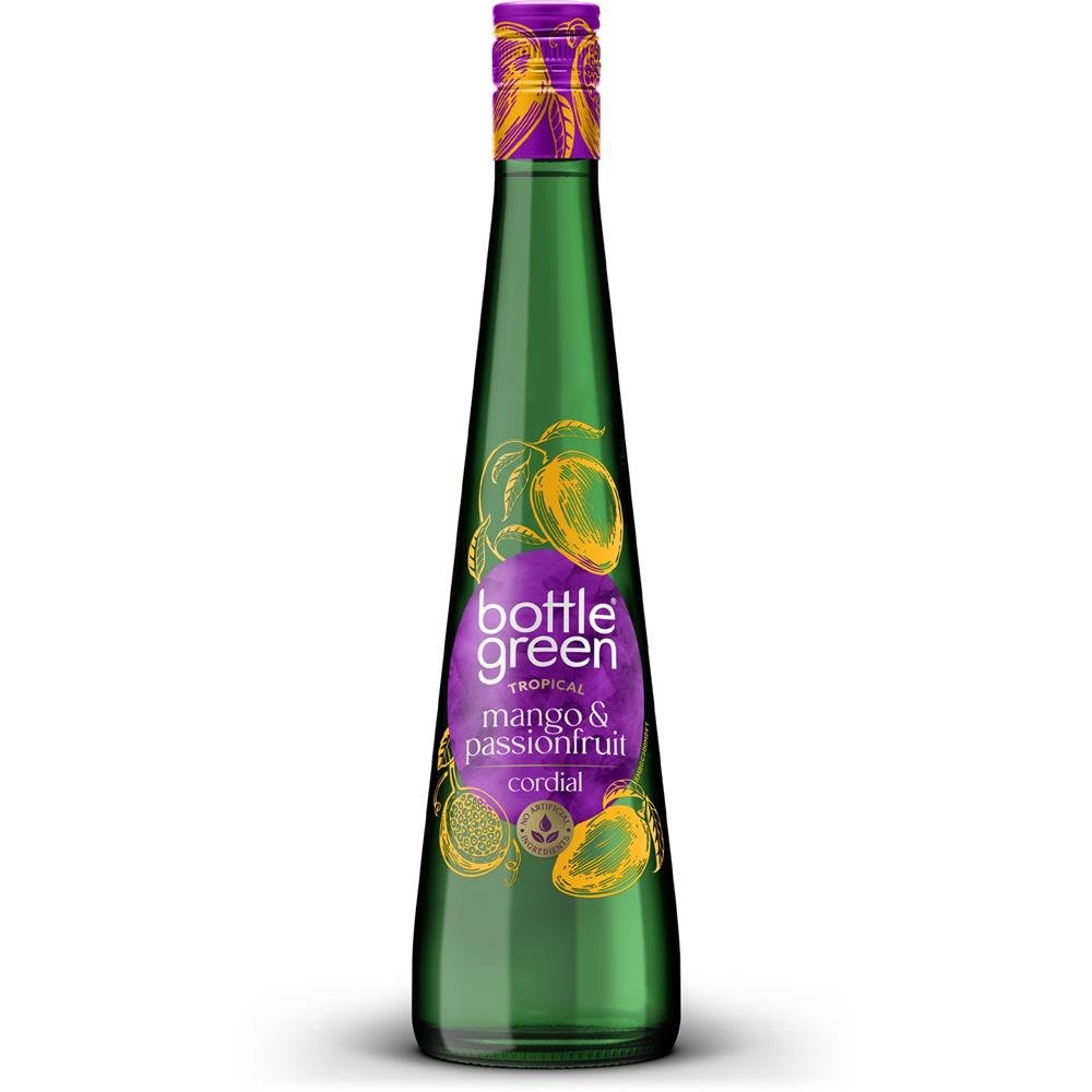 Bottlegreen Tropical Mango and Passionfruit Cordial 500ml - Greenlands Health Store