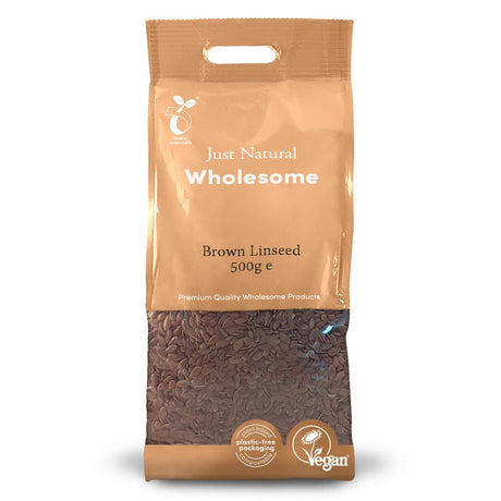 Brown Linseed 500g - Greenlands Health Store