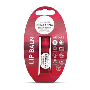 Ben & Anna Lip Balm Strawberry 6g - Greenlands Health Store