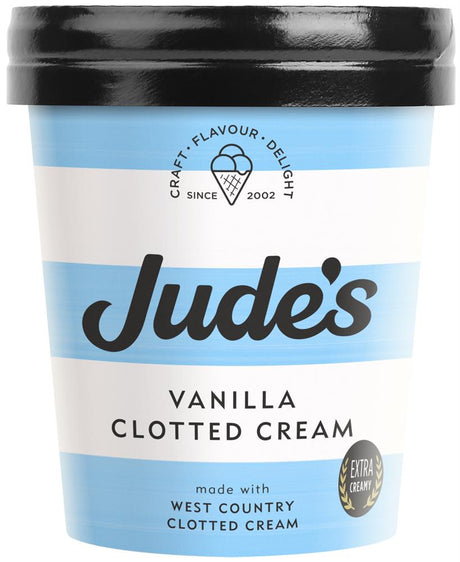 Vanilla Clotted Cream Ice Cream 460ml - Greenlands Health Store