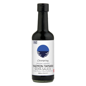 Organic Japanese Yaemon Tamari Soya Sauce - Double Strength 250ml - Greenlands Health Store