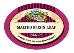 Organic Malted Raisin Loaf 330g - Greenlands Health Store
