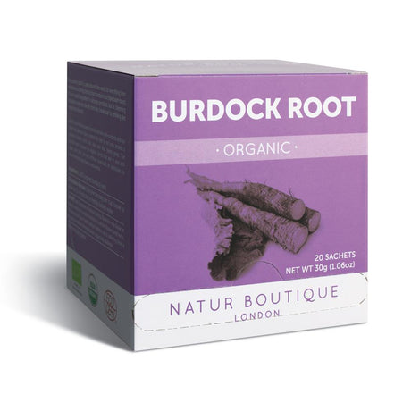 Organic Burdock Root Tea 20 Sachet - Greenlands Health Store