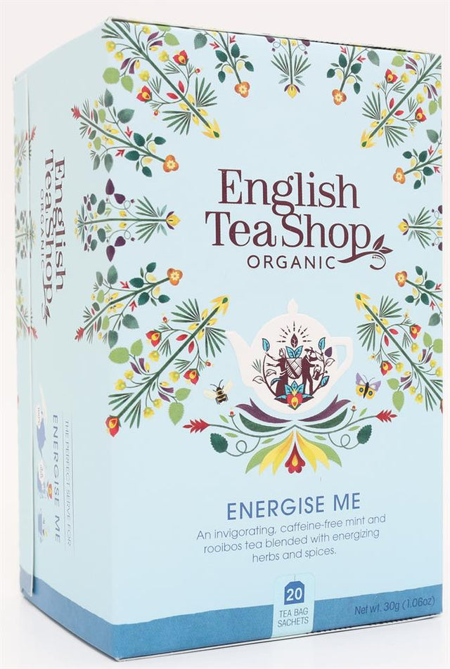 Energise Me - 20 Tea Bag Sachets - Greenlands Health Store