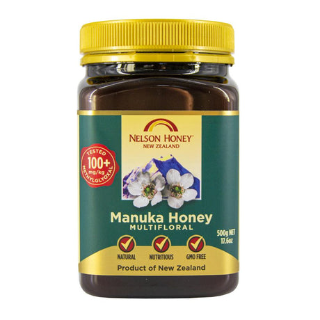 100+ MG Manuka Honey 500g - Greenlands Health Store
