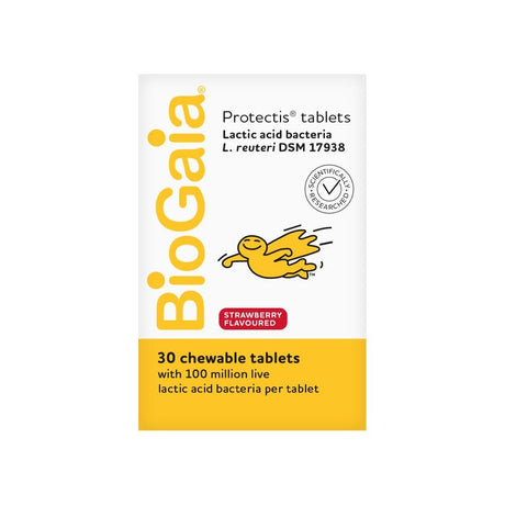 BioGaia Protectis Kids Strawberry Tablets 30's - Greenlands Health Store