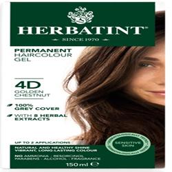Golden Chestnut Ammonia Free hair Colour 4D 150ml - Greenlands Health Store