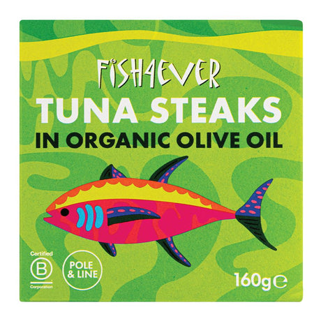 Skipjack Tuna Steaks in Olive Oil 160g - Greenlands Health Store