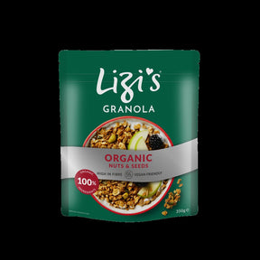 Lizi's Organic Granola Breakfast Cereal 350g - Greenlands Health Store