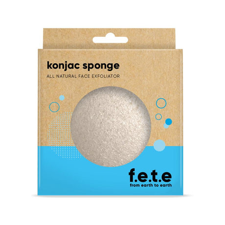 Konjac Face Sponge Natural 1 Unit - Greenlands Health Store