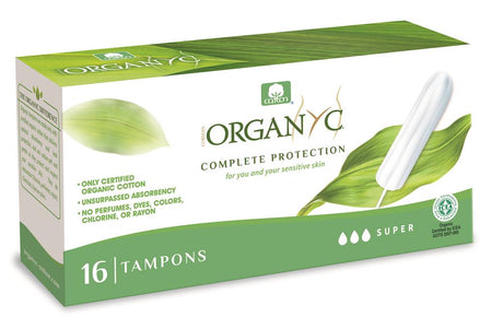 Tampon Super - no applicator - Greenlands Health Store