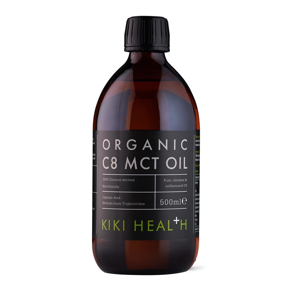 Organic C8 MCT Oil - 500ml - Greenlands Health Store