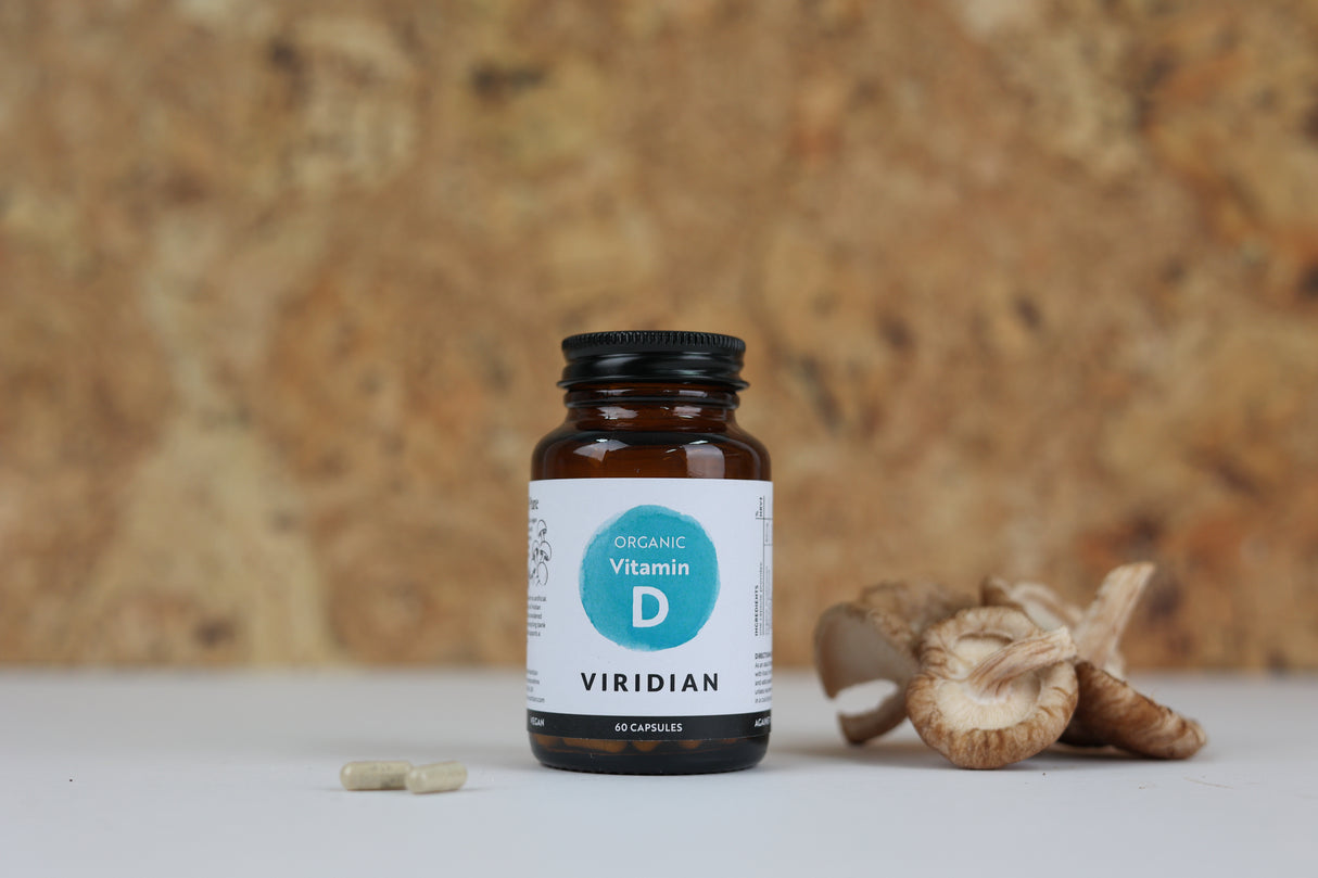 Viridian Organic Vitamin D2 400IU - Greenlands Health Store