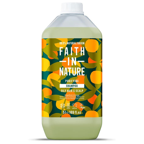 Faith in Nature Grapefruit & Orange Shampoo 5 Litre - Greenlands Health Store