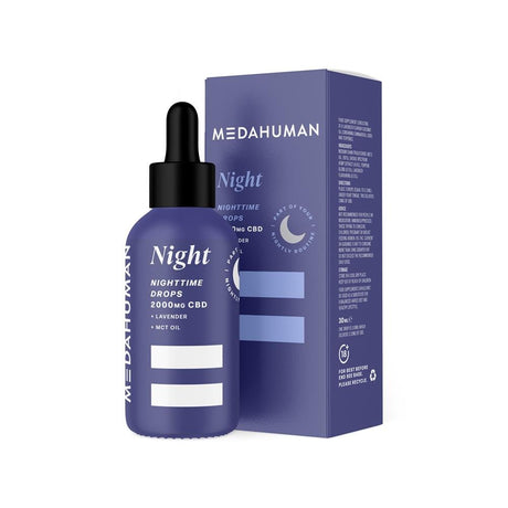 2000mg NIGHT lavender CBD oil. 30ml - Greenlands Health Store