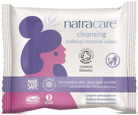 Cleansing Make - Up Removal Wipes for sensitive skin 20's - Greenlands Health Store