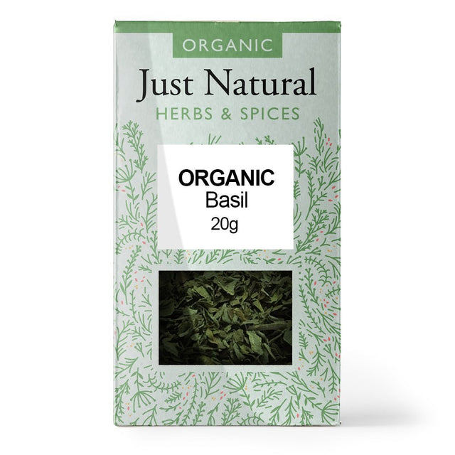 Organic Basil (Box) 20g - Greenlands Health Store