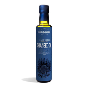 Sun and Seed Organic Chia Seed Oil - cold pressed 250ml - Greenlands Health Store