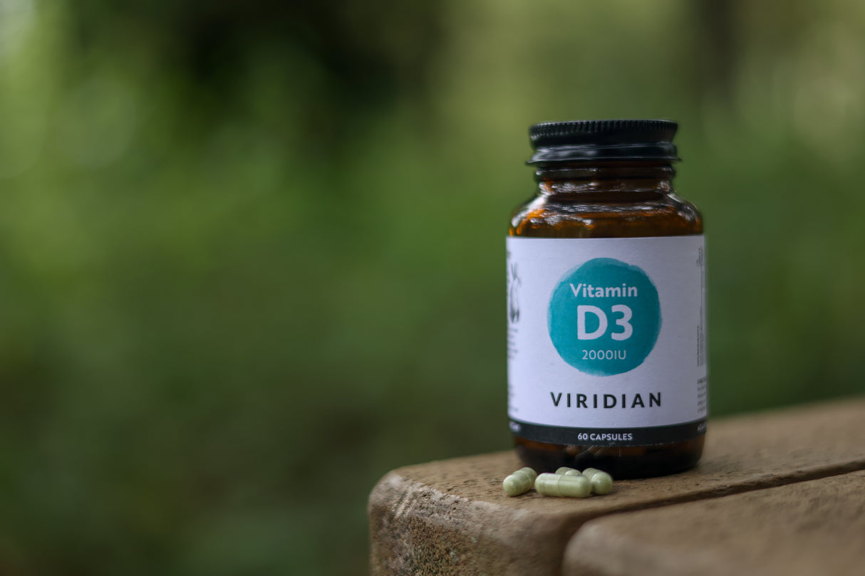 Viridian Vitamin D3 2000IU - Greenlands Health Store