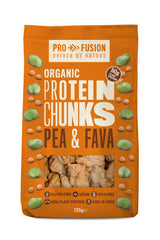 Organic Protein Chunks - Pea & Fava 125g - Greenlands Health Store