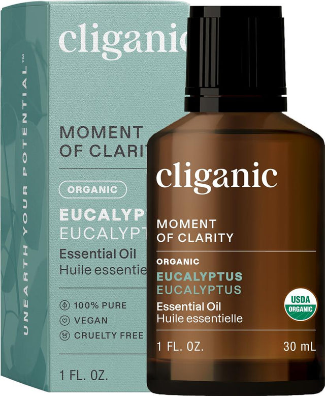Cliganic Organic Eucalyptus Oil 1oz - Greenlands Health Store