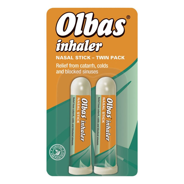 Olbas Inhaler Twin Pack 2 x 695mg - Greenlands Health Store