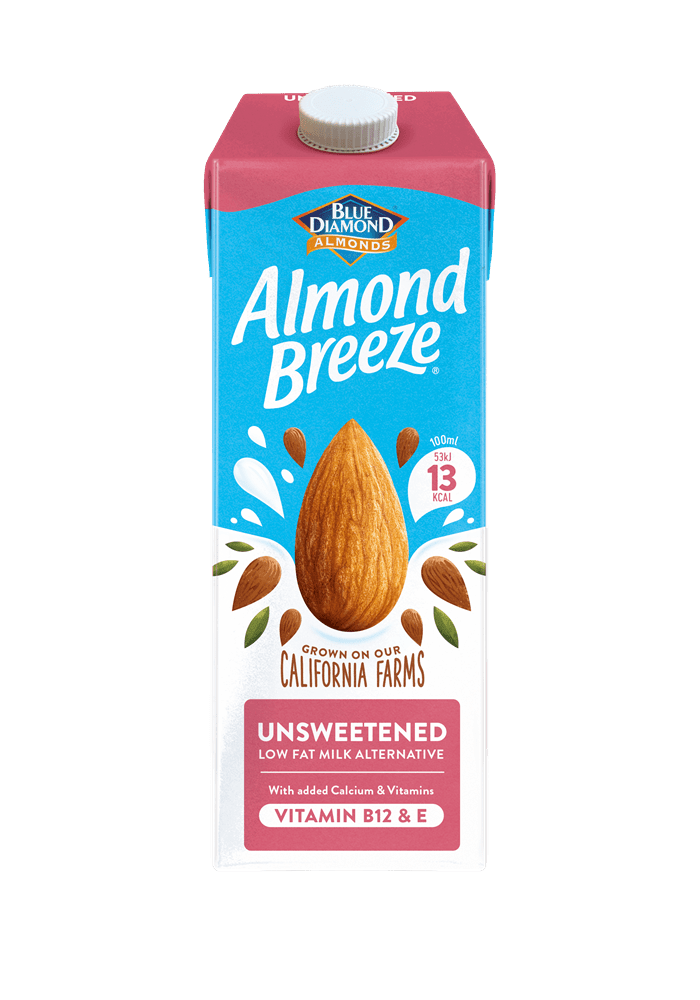 Almond Breeze Almond Milk Unsweetened 1ltr - Greenlands Health Store