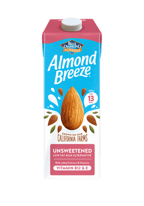 Almond Breeze Almond Milk Unsweetened 1ltr - Greenlands Health Store