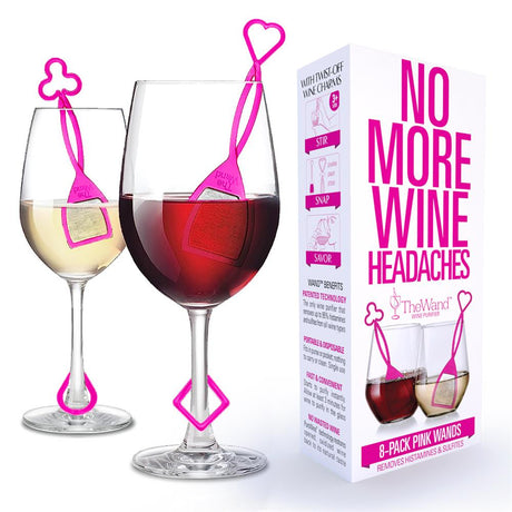 The Wand Wine Purifier - Pink 8 - Pack - Greenlands Health Store