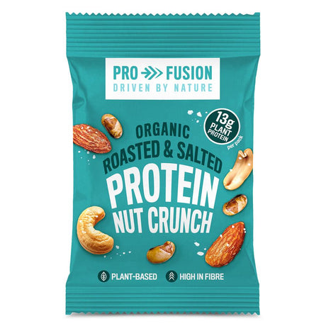 Profusion Organic Protein Nut Crunch Roasted & Salted 45g - Greenlands Health Store