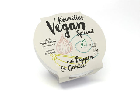 Vegan Spread Pepper & Garlic 150g - Greenlands Health Store