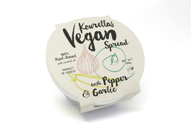 Vegan Spread Pepper & Garlic 150g - Greenlands Health Store