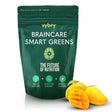 Plant Based Braincare Smart Greens Mango Flavour. 360g - Greenlands Health Store