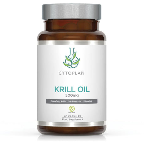 Cytoplan Krill Oil 500mg 60 capsules - Greenlands Health Store