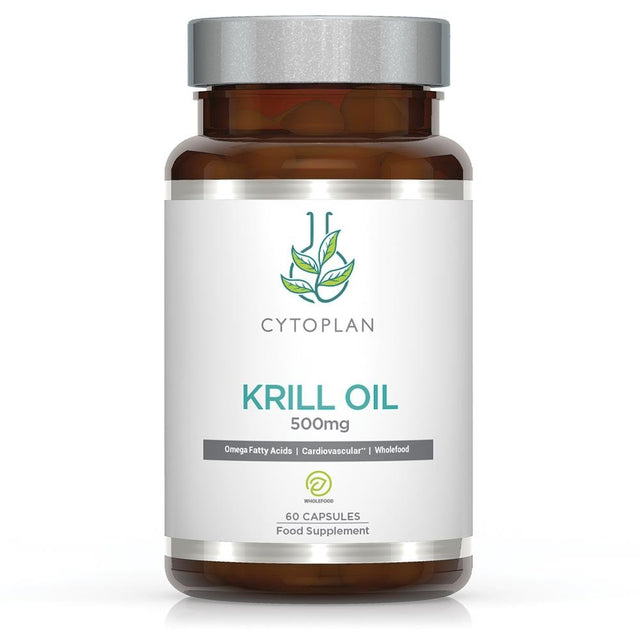 Cytoplan Krill Oil 500mg 60 capsules - Greenlands Health Store