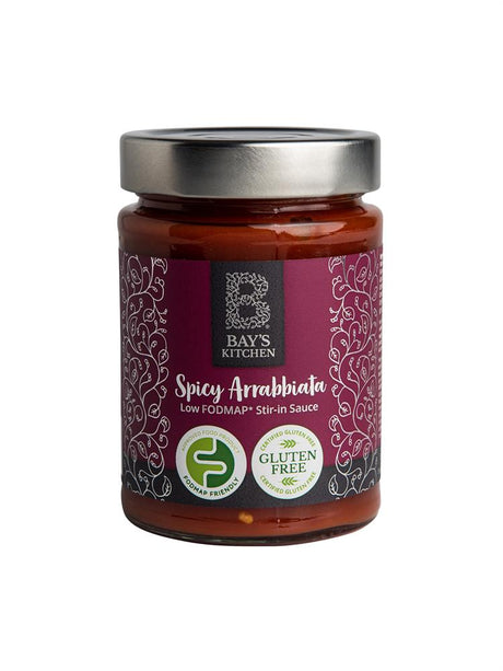 Spicy Arrabbiata Stir-in Sauce Low FODMAP Vegan 260g - Greenlands Health Store