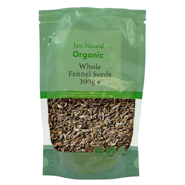 Organic Whole Fennel Seeds 300g - Greenlands Health Store
