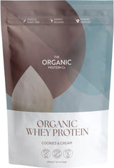 Cookies & Cream Organic Whey Protein Powder 400 g - Greenlands Health Store