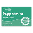 Peppermint & Poppy Seeds Soap - 95g - Greenlands Health Store