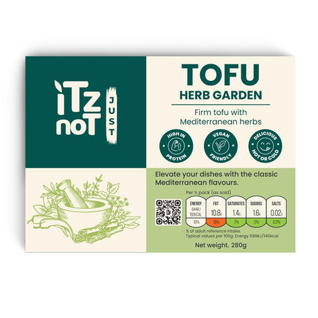Herb Garden Tofu 280g (Extra Firm) - Greenlands Health Store