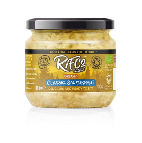 RIFCo Organic Classic Sauerkraut 300g - Greenlands Health Store