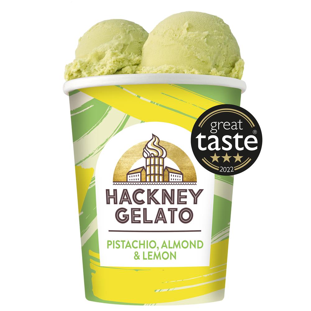 Pistachio Almond & Lemon Gelato 460ml - Greenlands Health Store
