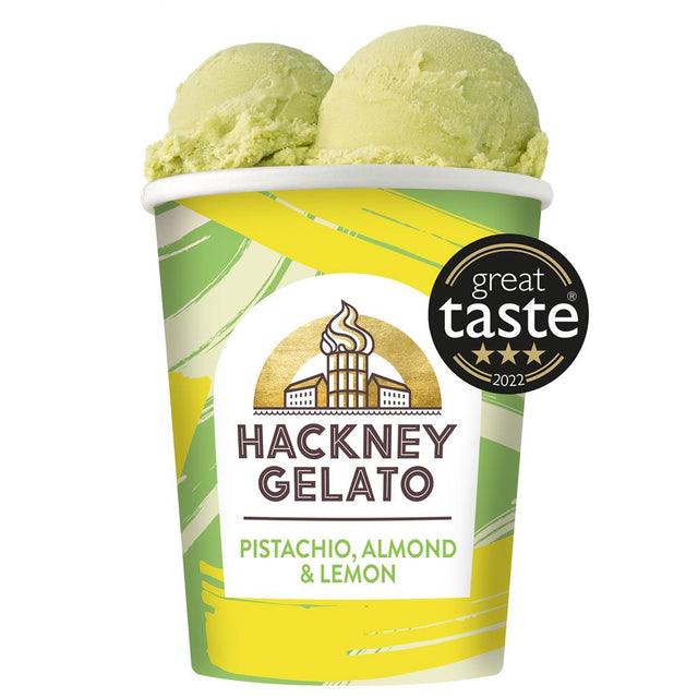 Pistachio Almond & Lemon Gelato 460ml - Greenlands Health Store