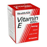 Vitamin E 600iu Natural Capsules 60's - Greenlands Health Store