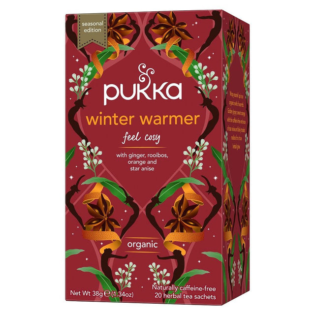 Organic Winter Warmer 20 tea bags - Greenlands Health Store