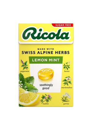 Lemon Mint Sugar Free sweets Box 45g - Greenlands Health Store